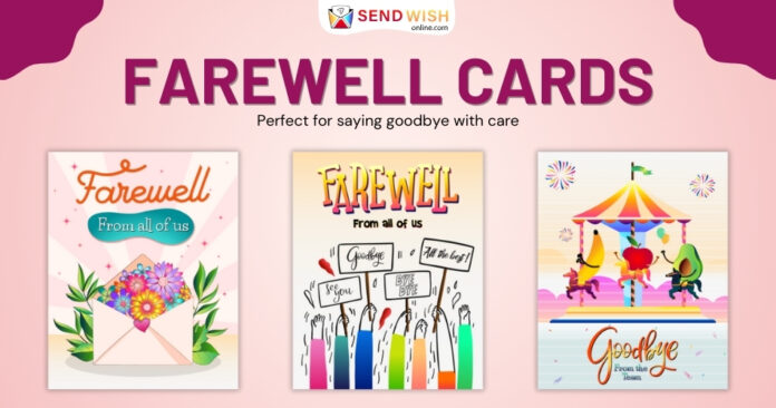 Farewell Cards For Colleagues